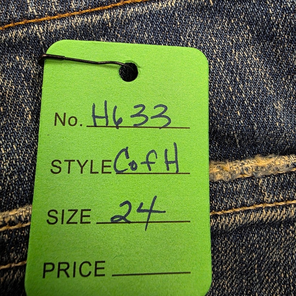 Citizens of Humanity Premium Vintage HighRise Cigarette Ankle Jean 24 Distressed - Picture 15 of 15